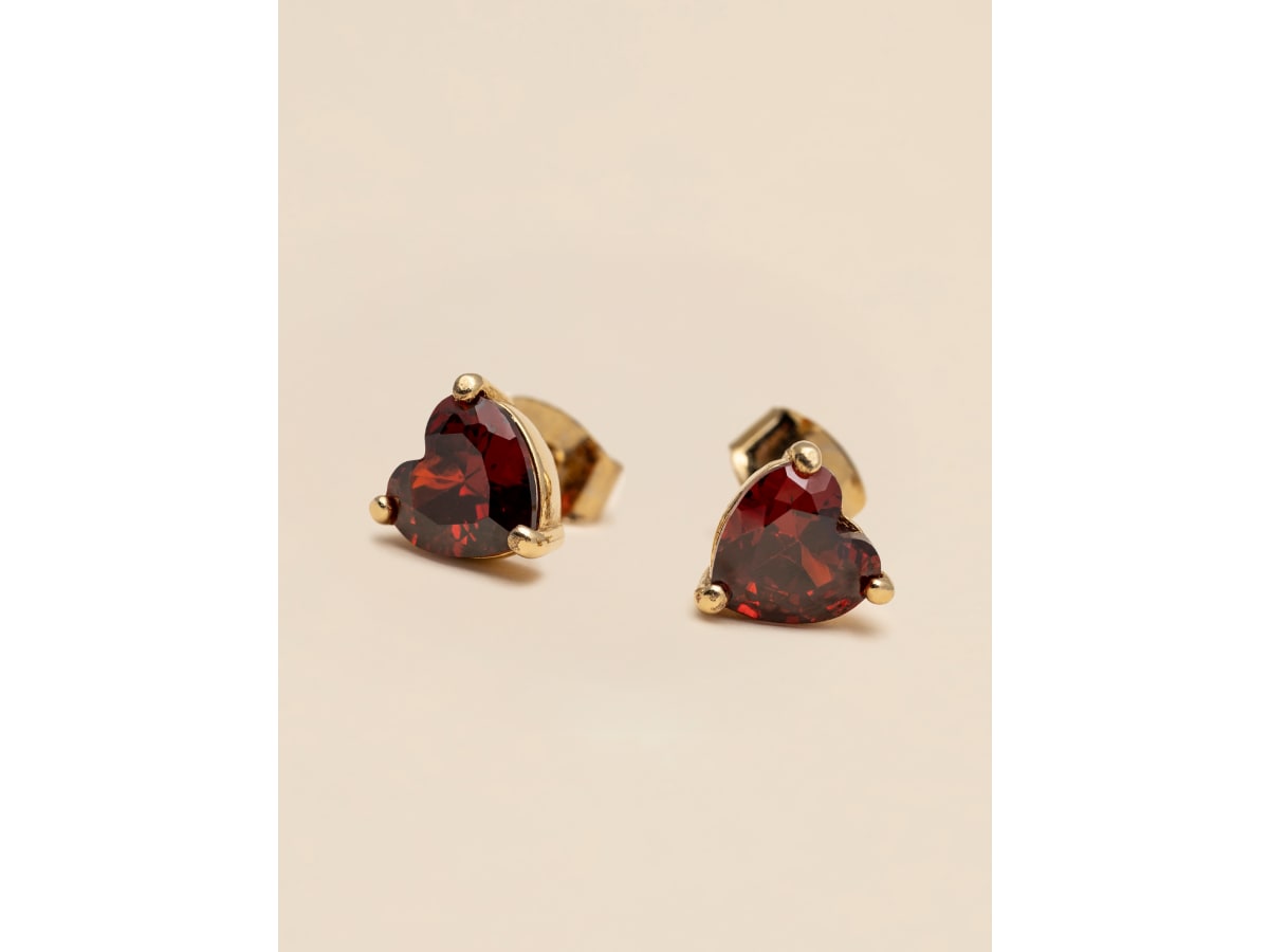 Venus stud - Granat