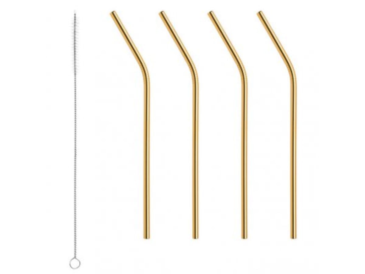 Peak straw 4-pack incl. cleaning brush