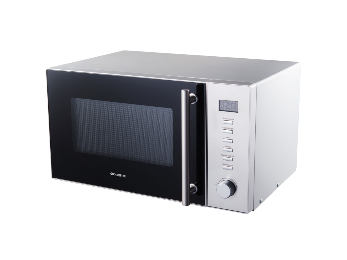 Mikrovågsugn 23l 900W, Rostfri
