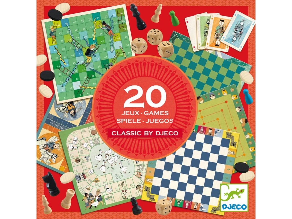Skänk till Stadsmissionen, Spellåda - 20 klassiska spel