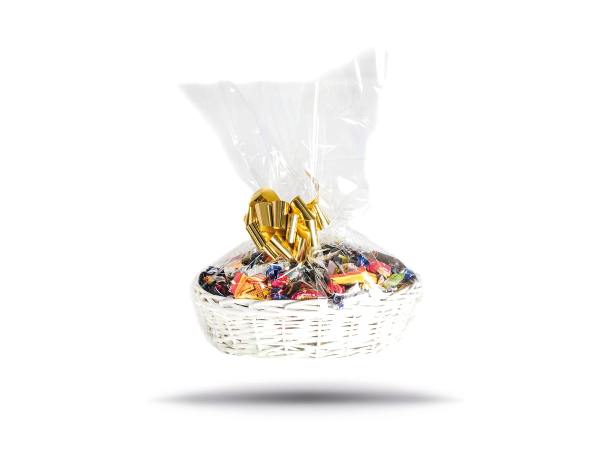 Vit godiskorg 1400g 