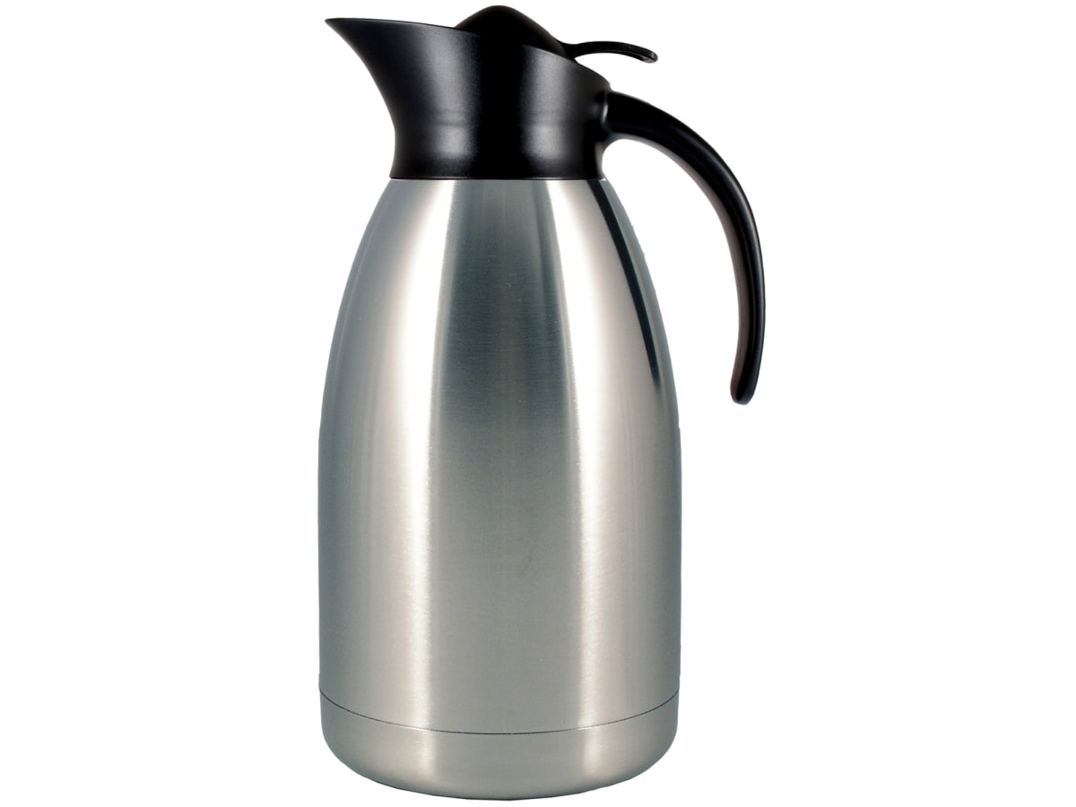 Ståltermoskanna 2,0l Borstad