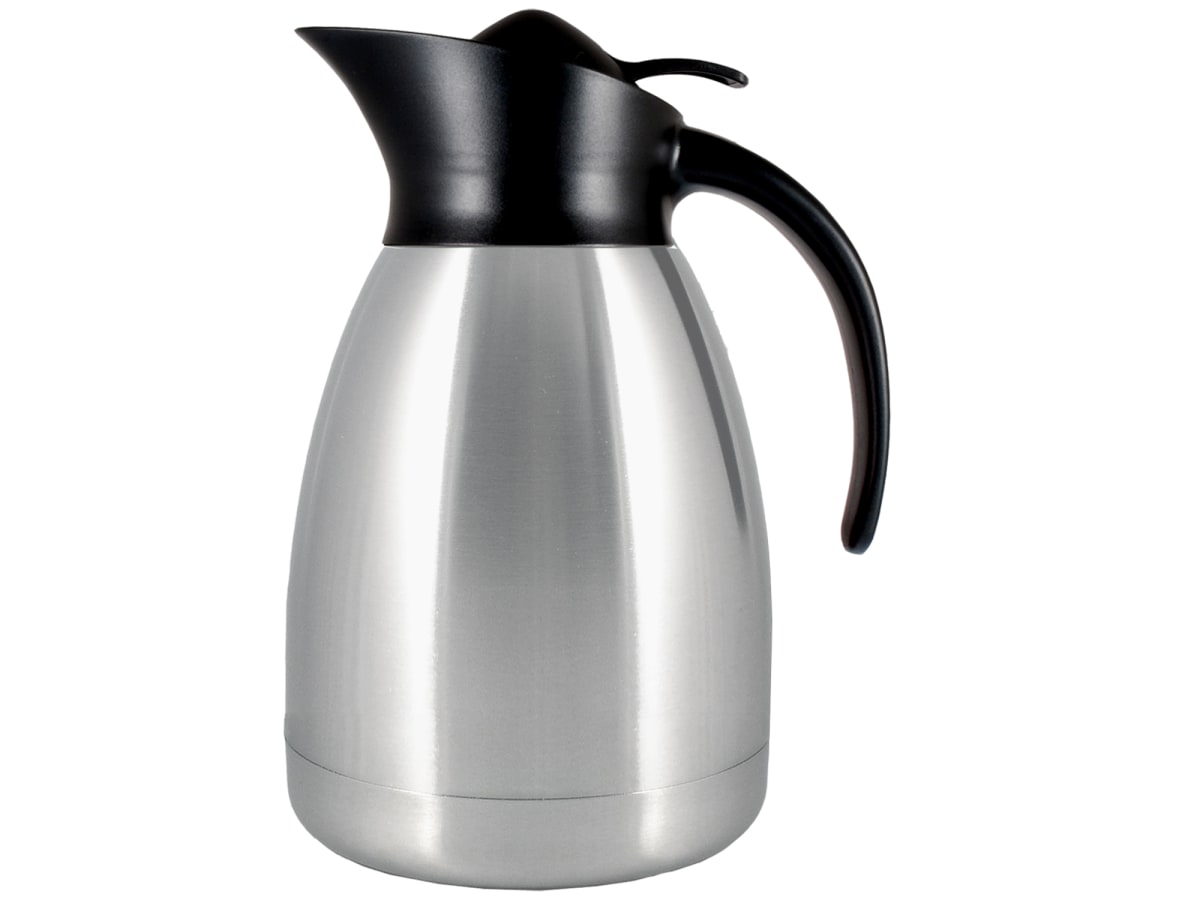 Ståltermoskanna 1,3l Borstad
