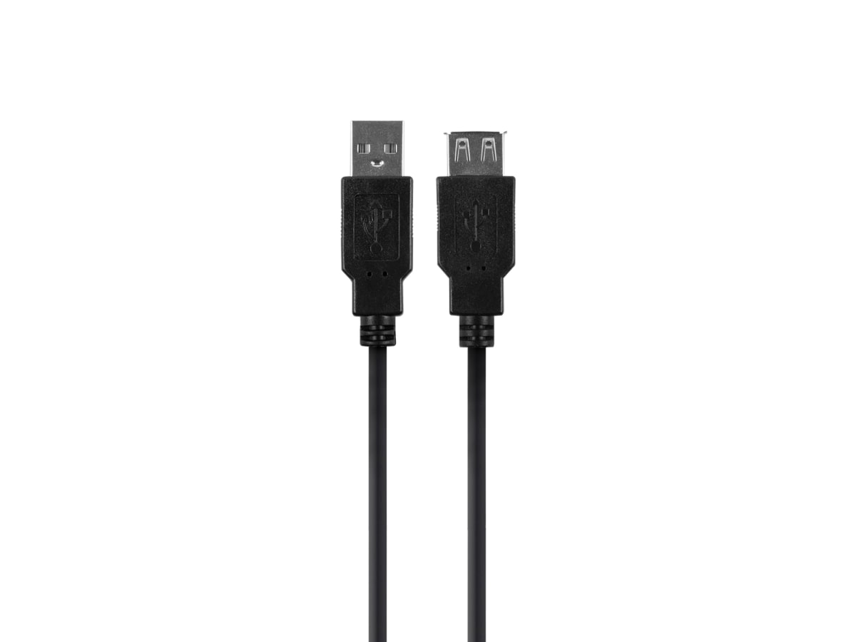 USB 2.0 Förl.kabel A->A 2.5m