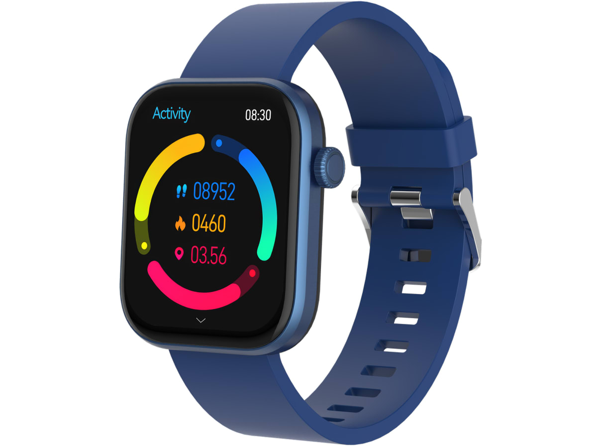 Bluetooth AMOLED Smart Watch Blå