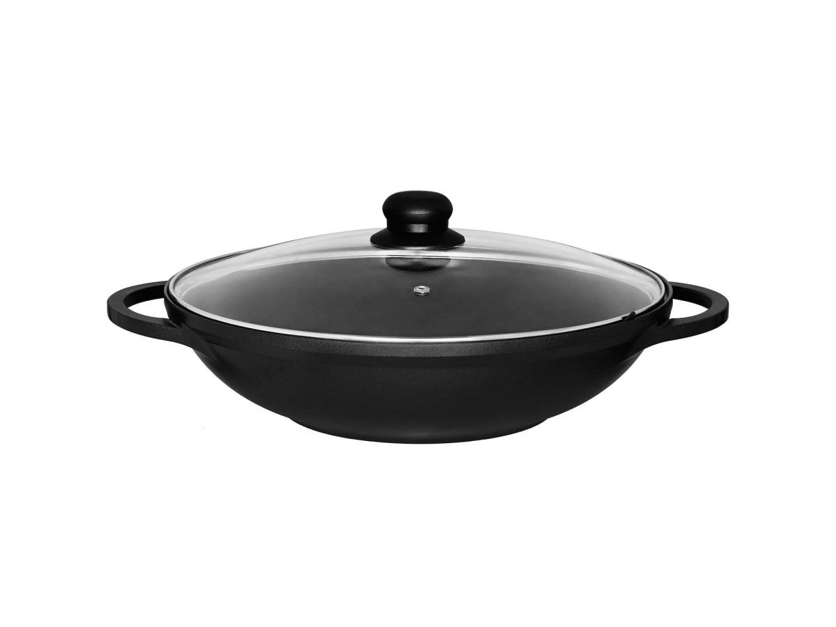 Wokpanna 32 cm Gjuten Aluminium