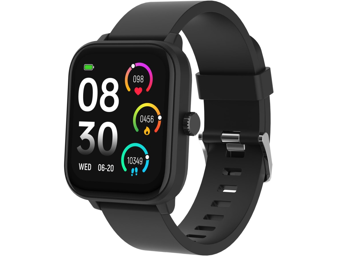 SmartWatch GPS IP68 Hälsokoll SWG-155B Svart