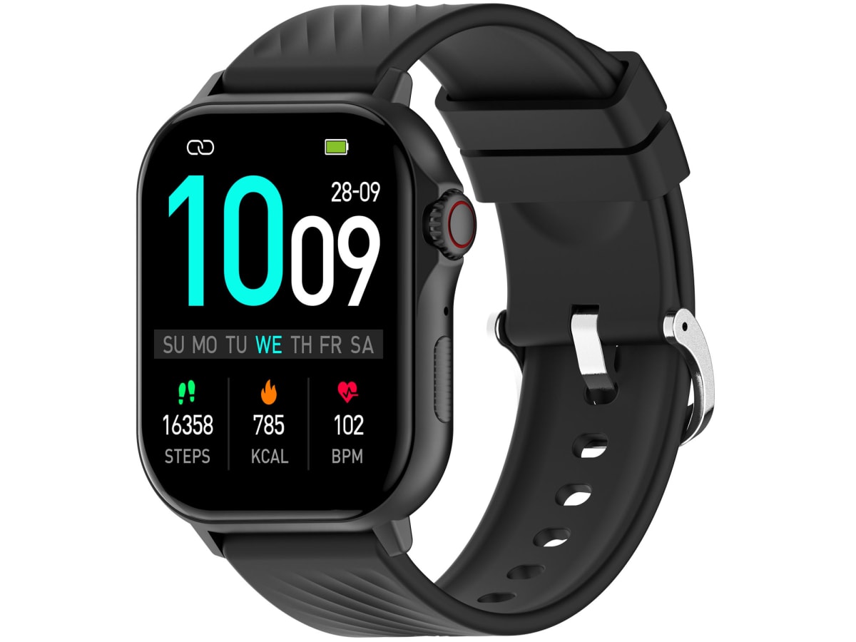SmartWatch GPS 2,13 AMOLED SWG-159B Svart