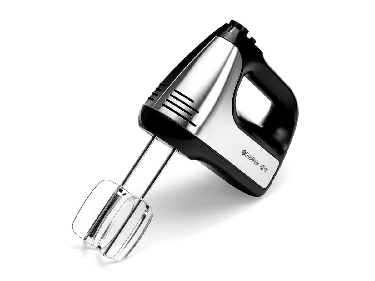 Elvisp 400W 5-hastigheter + Turbo EV400 Svart/Rostfri