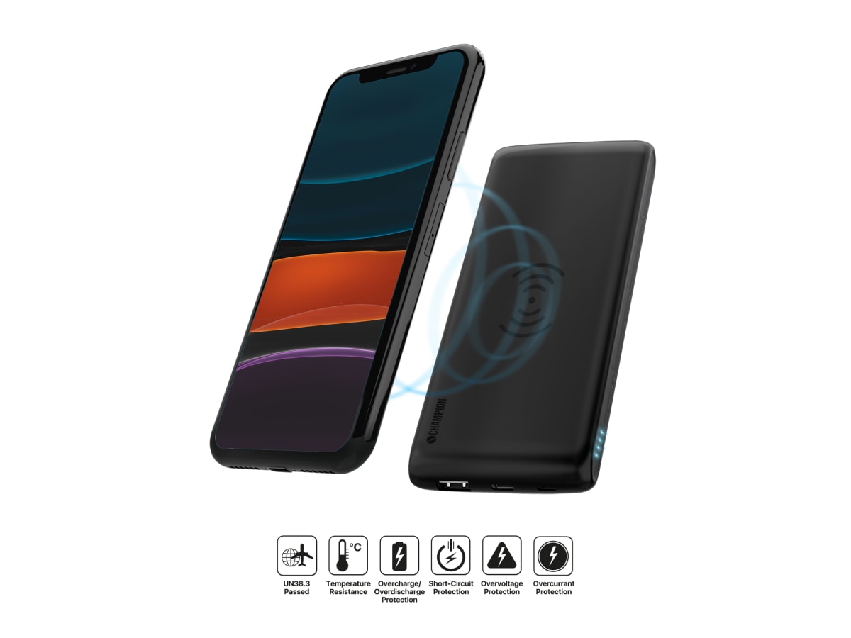PowerBank 10000 mAh Wireless Charging