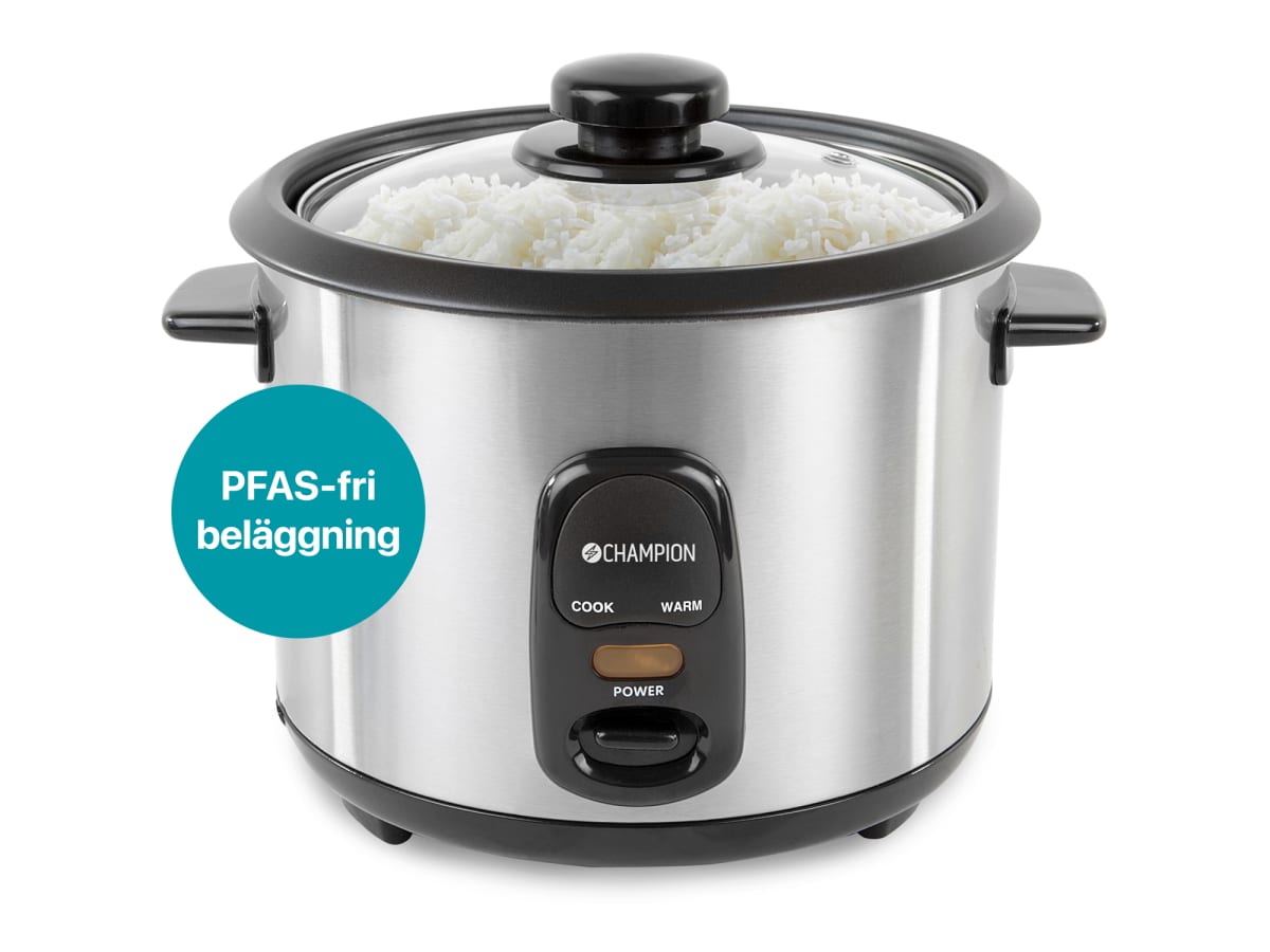 Riskokare Ceramic 1,5L 500W RK500 Rostfri