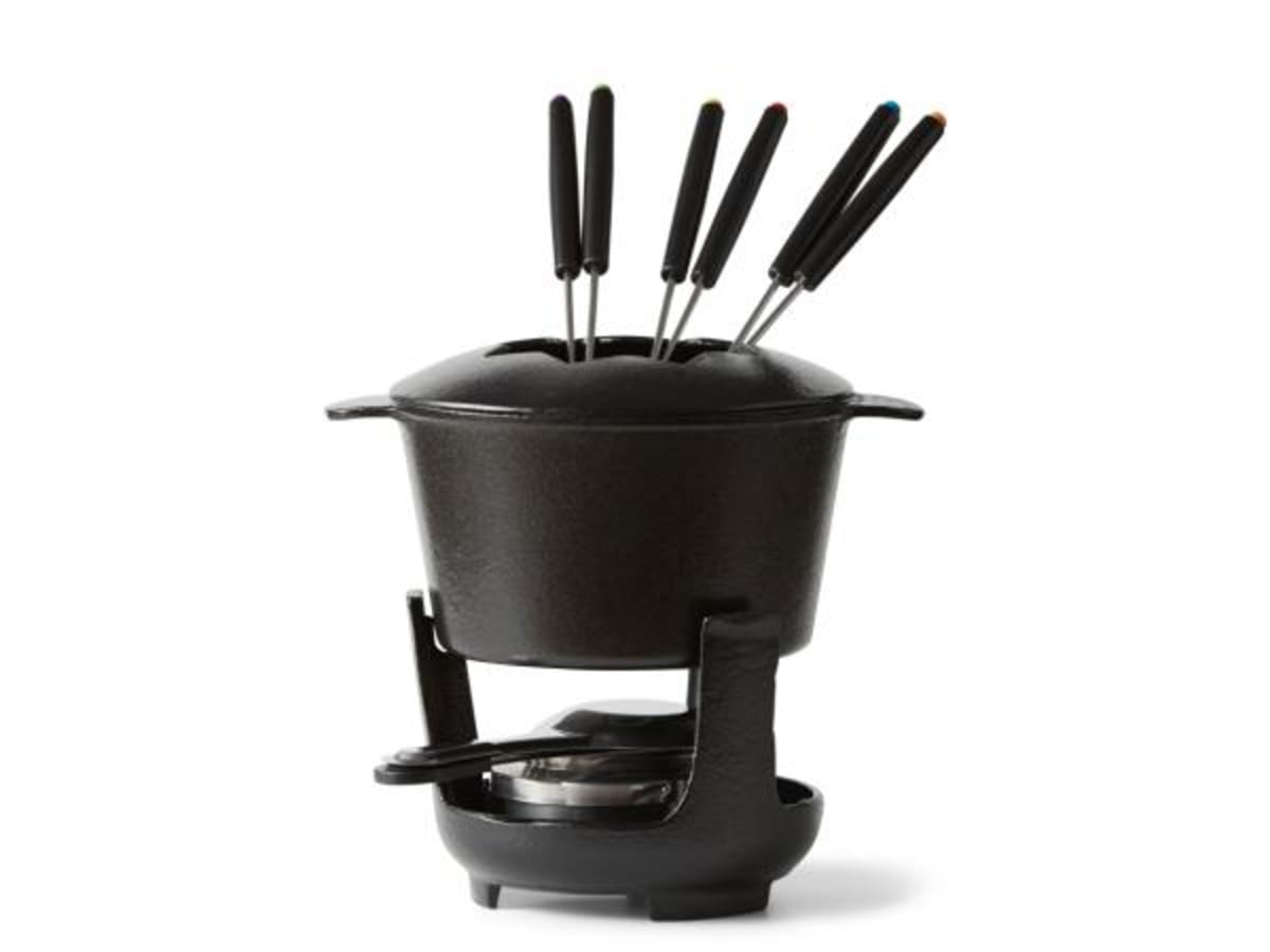 Fondueset med gafflar