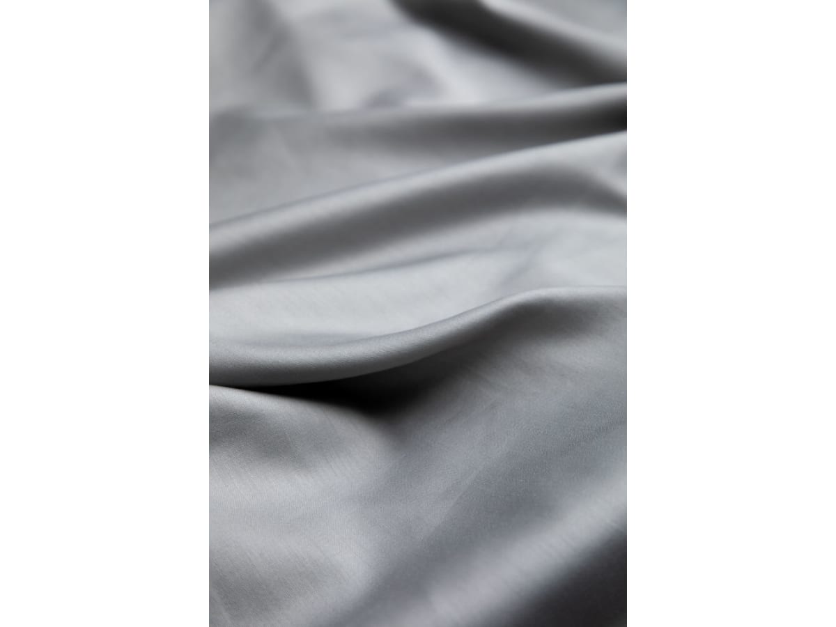 Lakan satin Grå 180x260