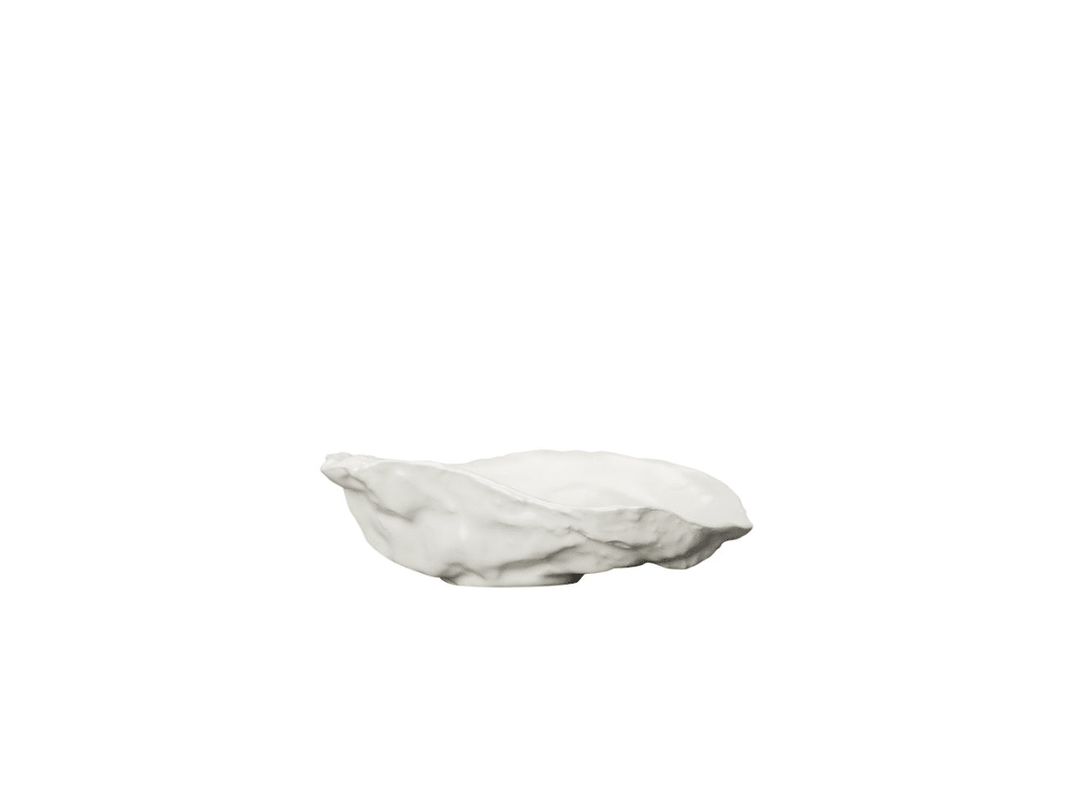 Plate Oyster White