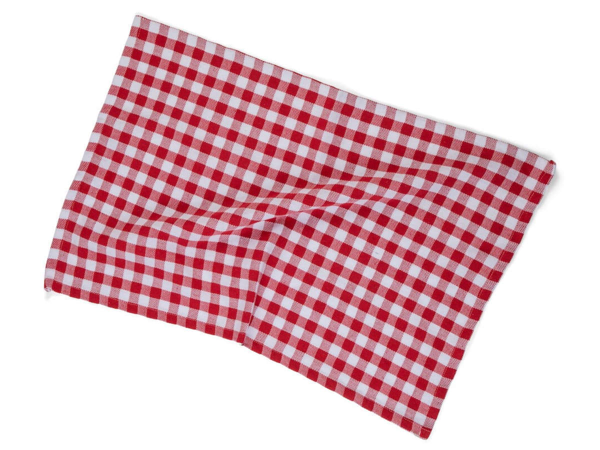 Kökshandduk Hagaberg Recycled Röd
