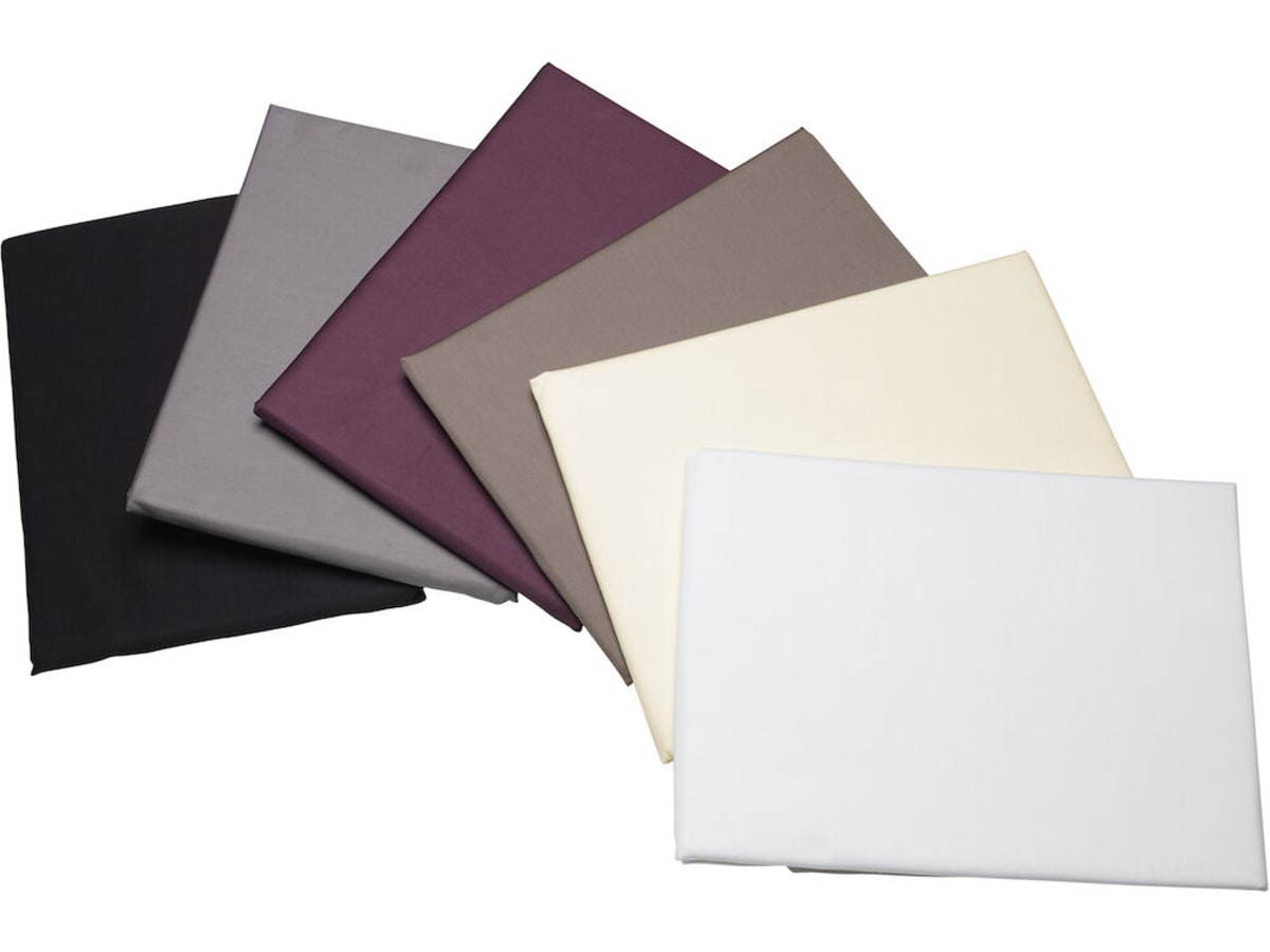 Lakan Satin Svart 150x260 Queen Anne