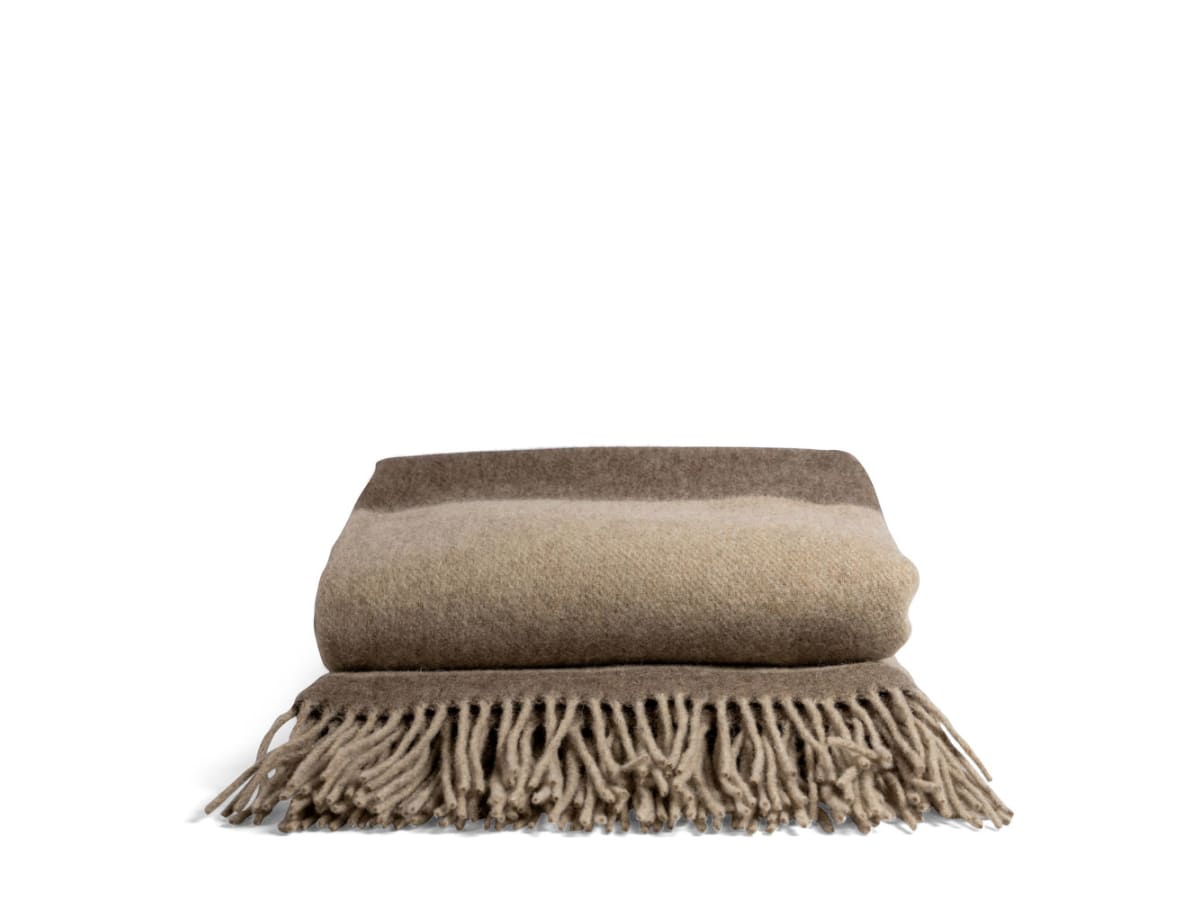 Ulle pläd, beige