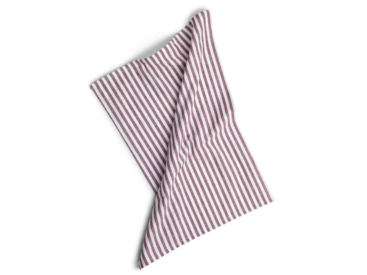 Kitchen T Stripe Recycled Wine