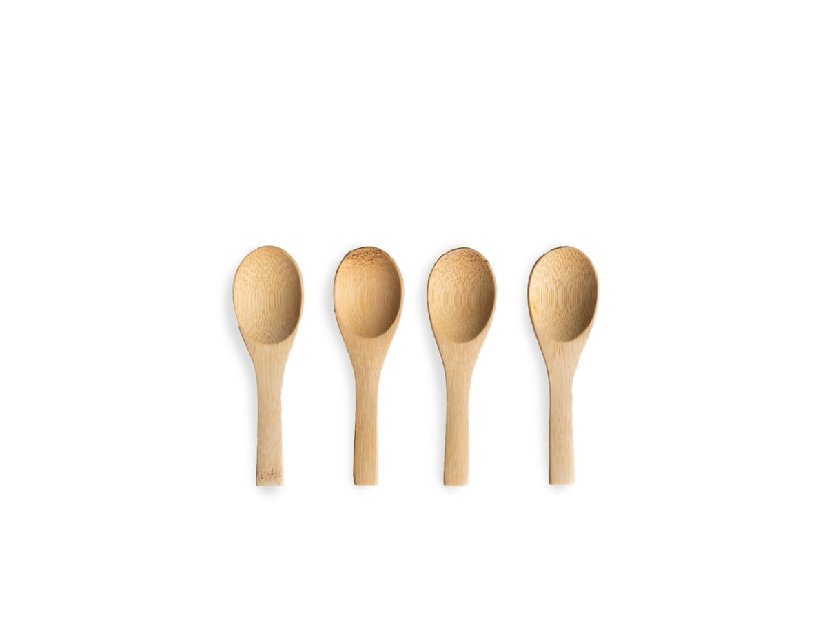 Ellen sked 4-pack, brun