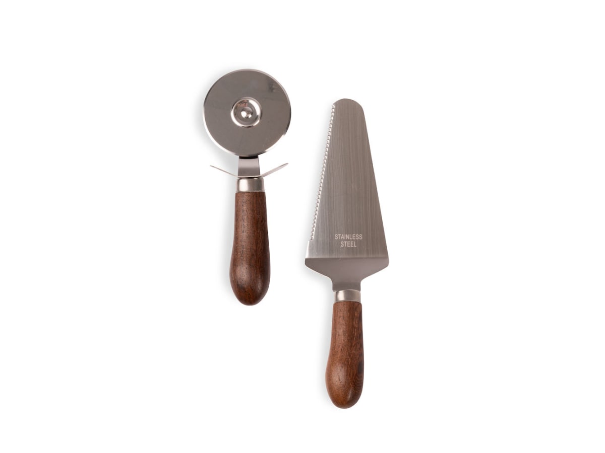 Astrid pizza- och pajset 2-pack, brun