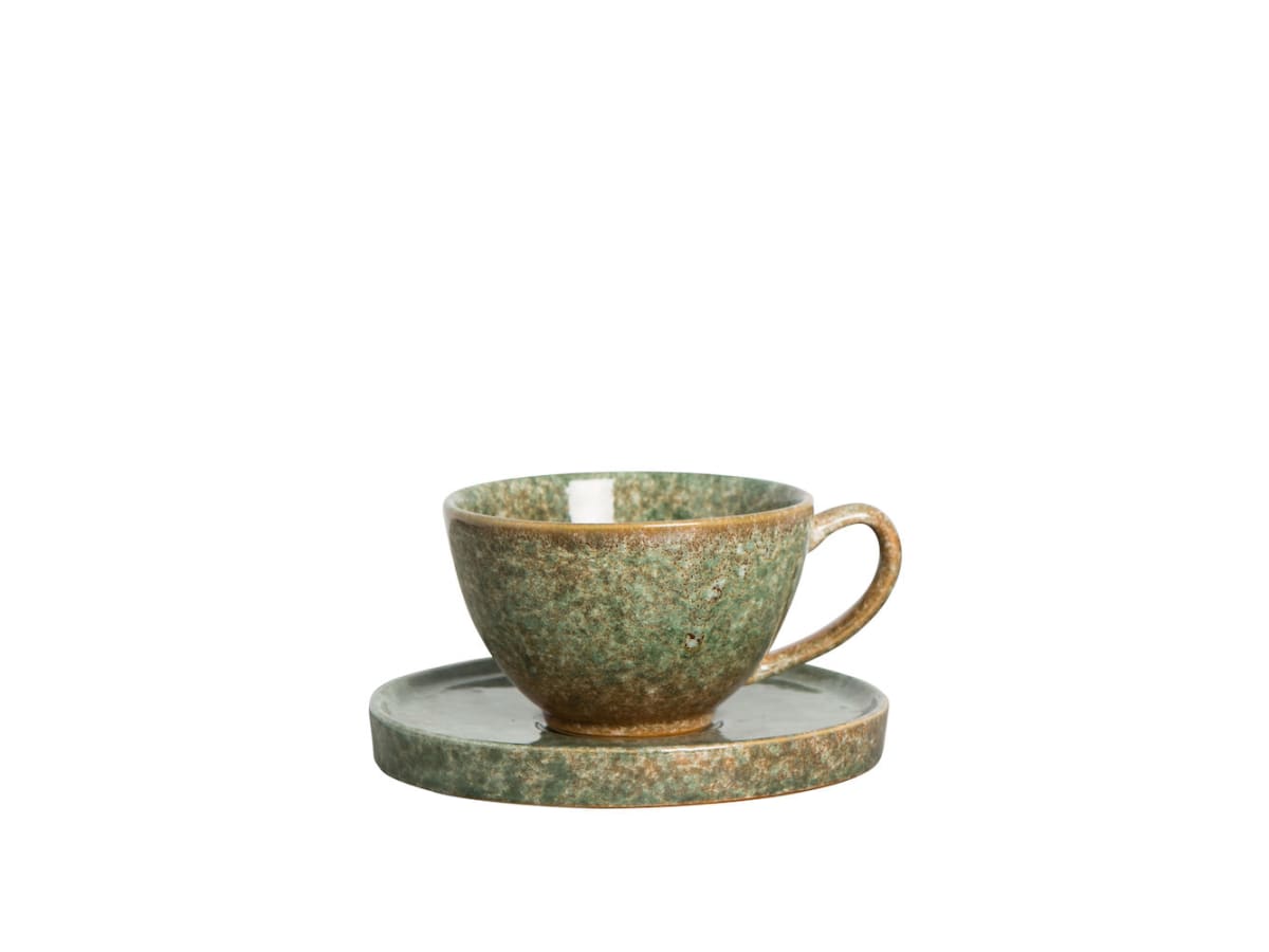 Mug & plate Jade 