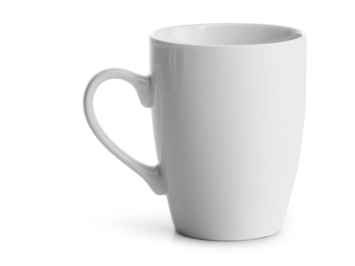 Borneo mugg vit
