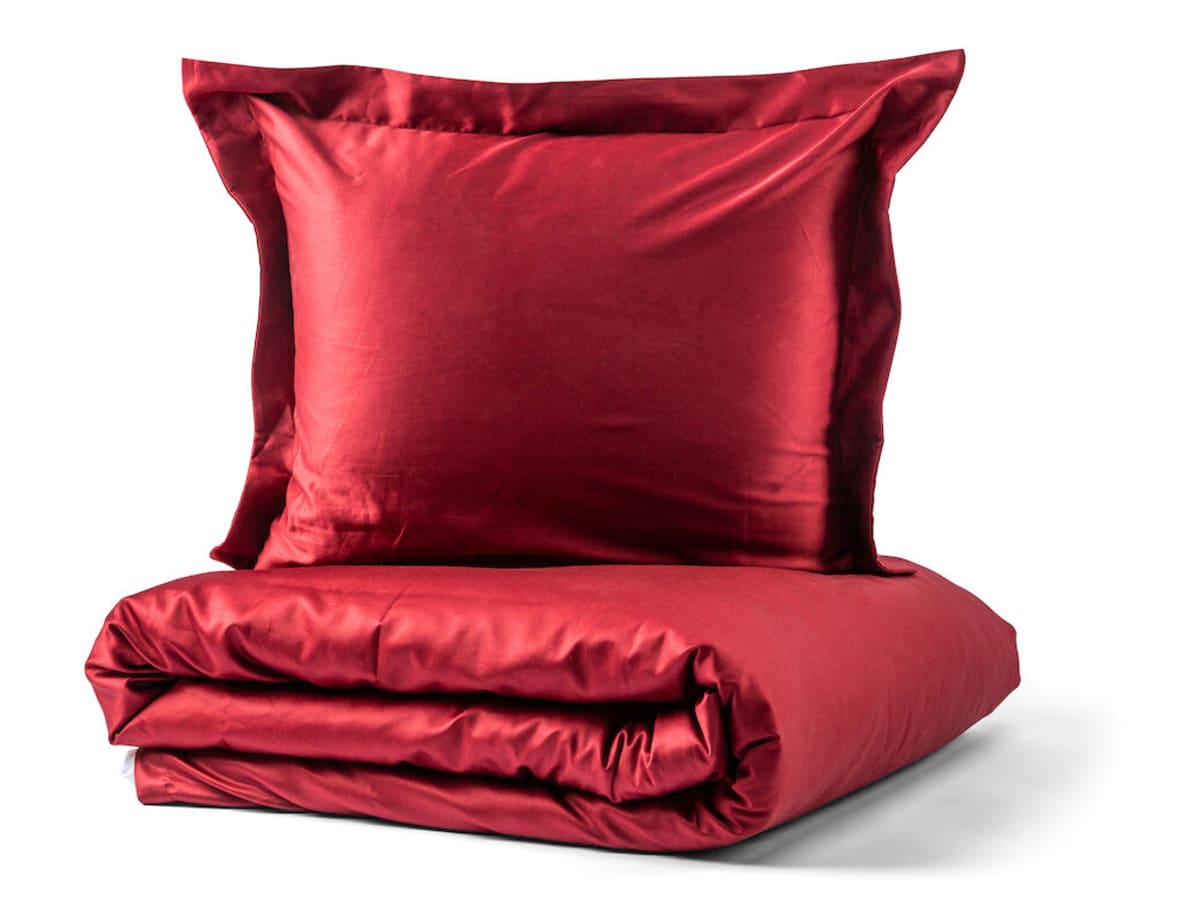 Manchester Satin 400tc Vinröd 230x220