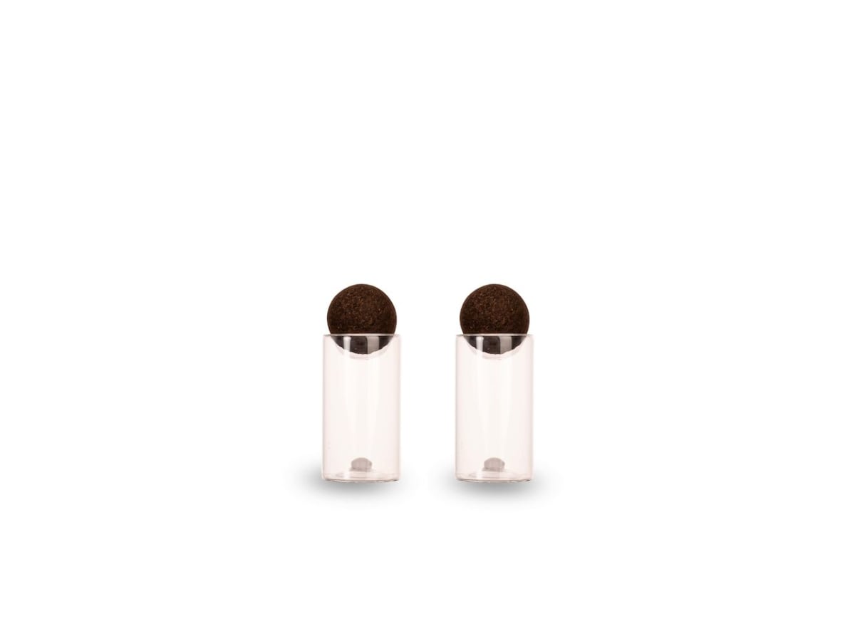 Nature salt- och pepparset med korkkula, 2-pack