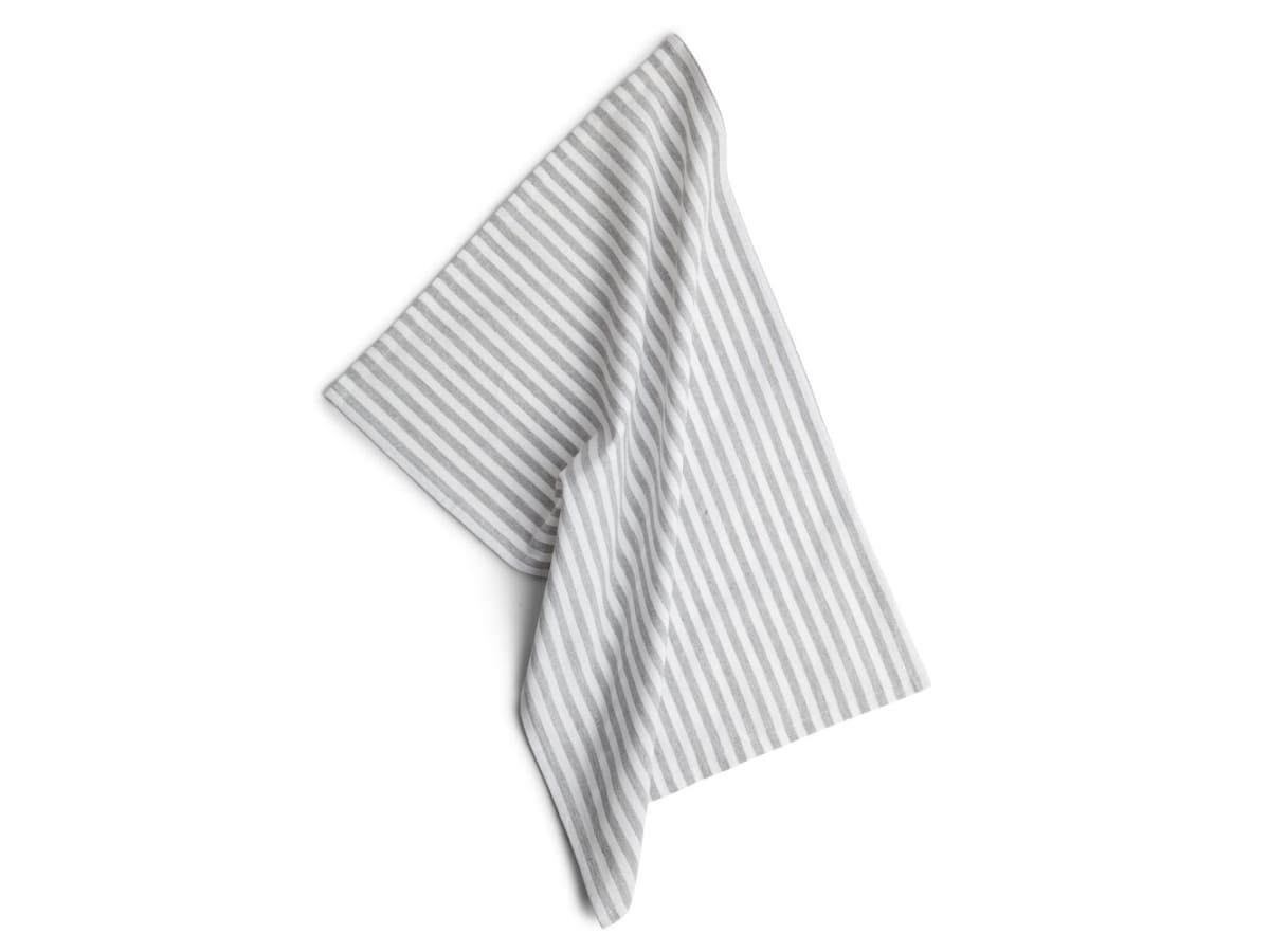 Kitchen T Stripe Recycled Grå