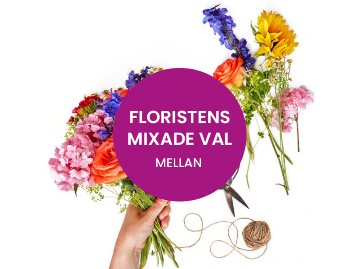 Blombukett Floristens mixade val