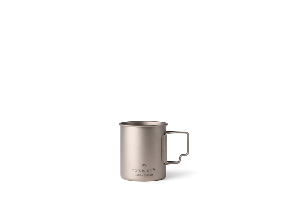 Nordic Trail ultralätt titaniummugg 450 ml