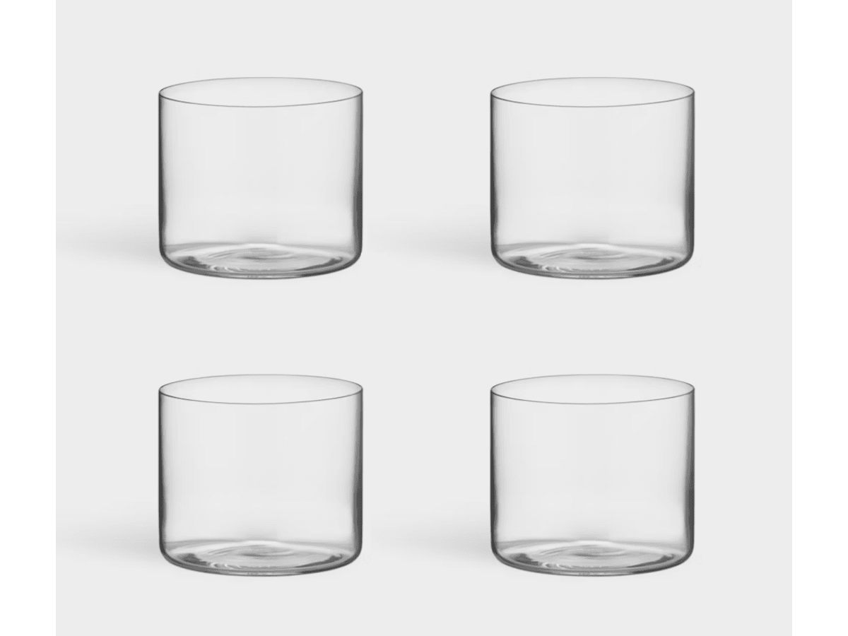 Geometry Vattenglas 30cl 4-pack