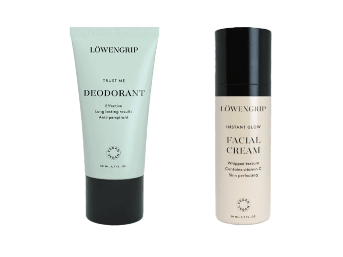 Skänk till Stadsmissionen, LÖWENGRIP Trust Me Deodorant & Instant Glow Facial Cream