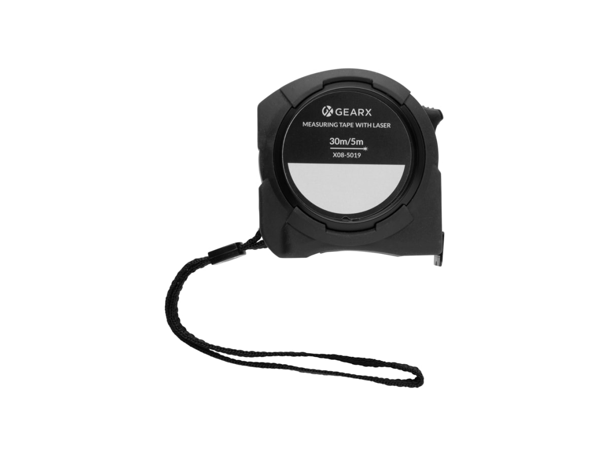 Gear X 5M måttband med 30M laser