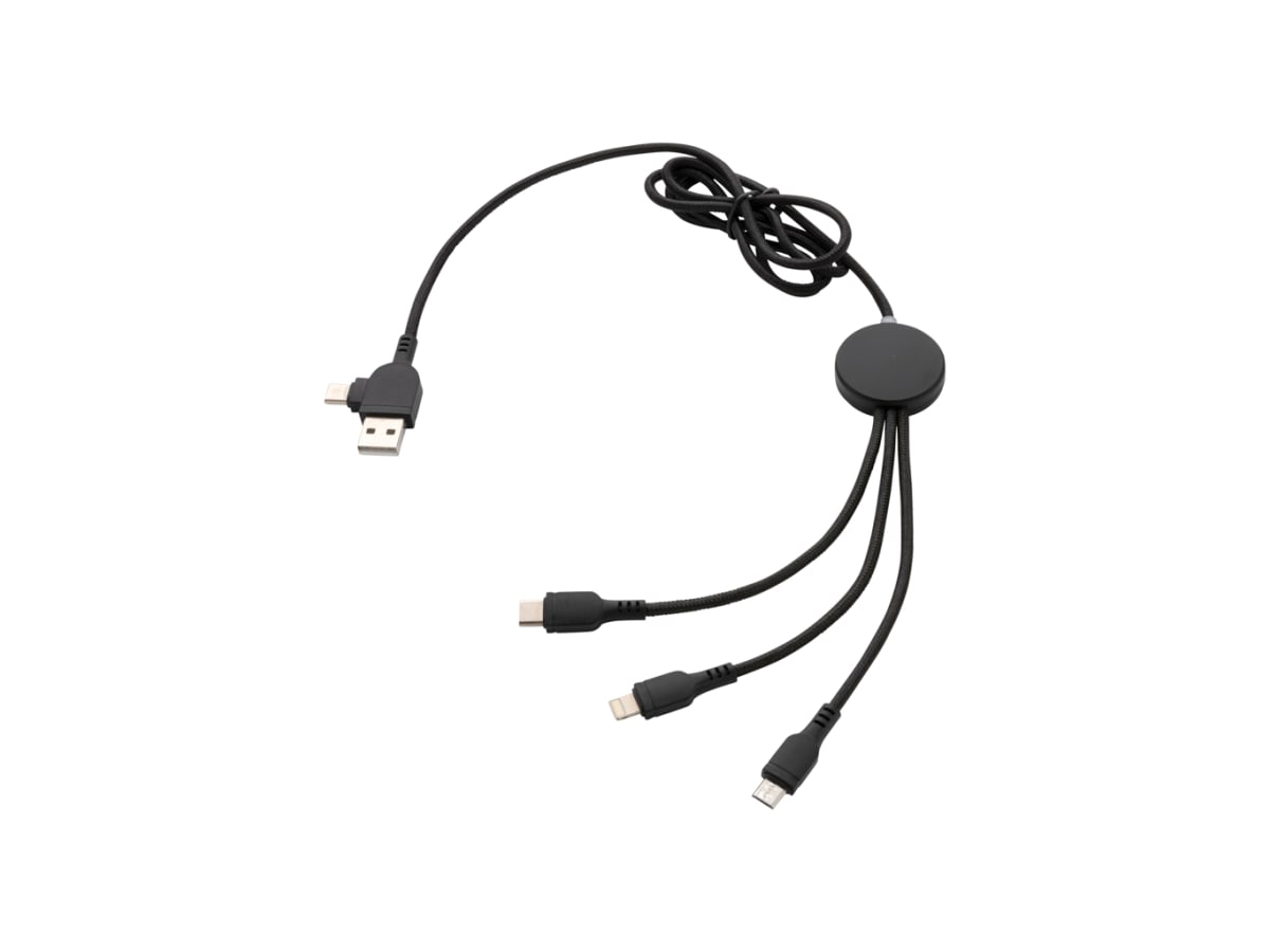 Light up logga 6-i-1 kabel