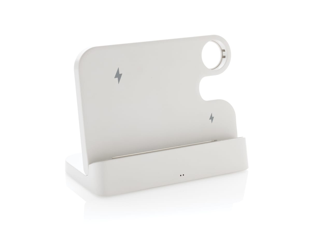 Joltz dubbel 15W-laddare i RCS plast, med plats för iWatch
