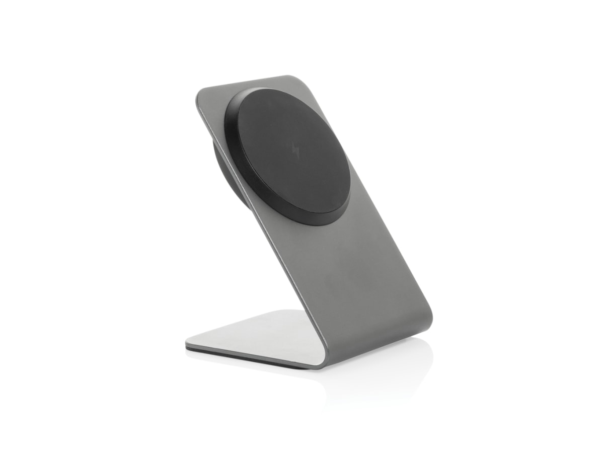 Terra aluminium 15W magnetisk trådlös telefonställ för mobil