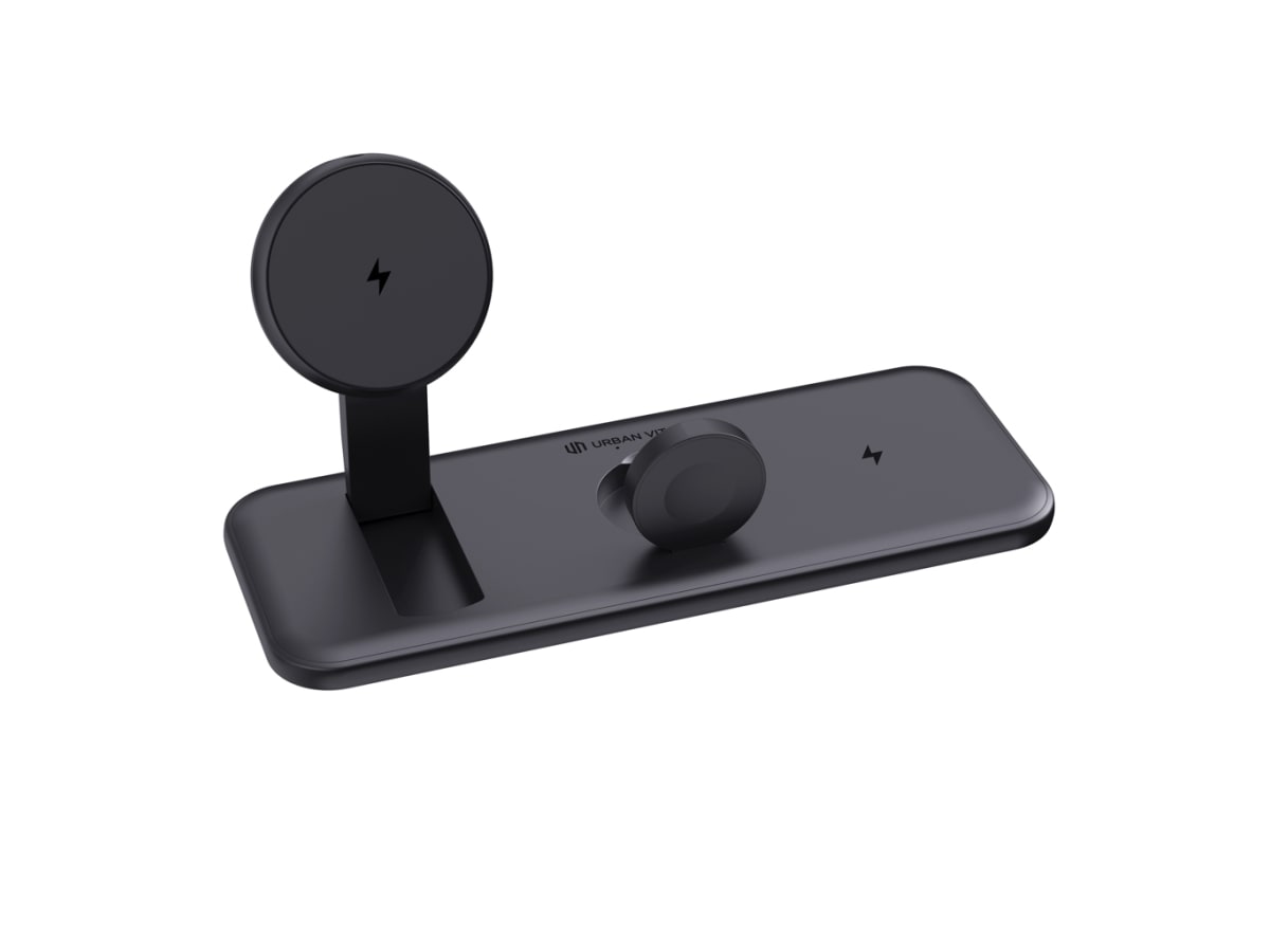 Urban Vitamin Torrance 3 i 1 magnetisk 15W-laddare