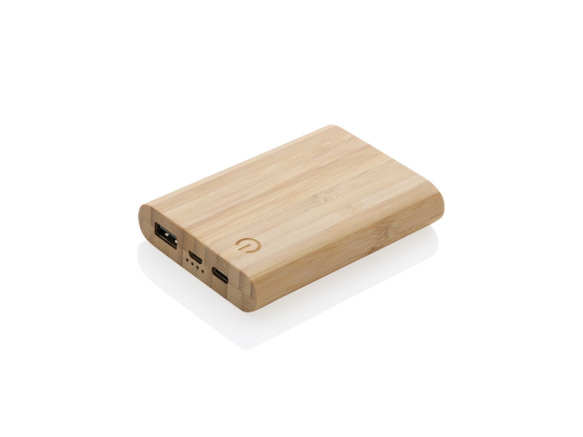 5.000 mAh powerbank i bambu