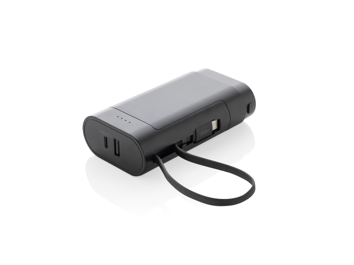 CycleCell 10.000 mAh powerbank med avtagbart batteri