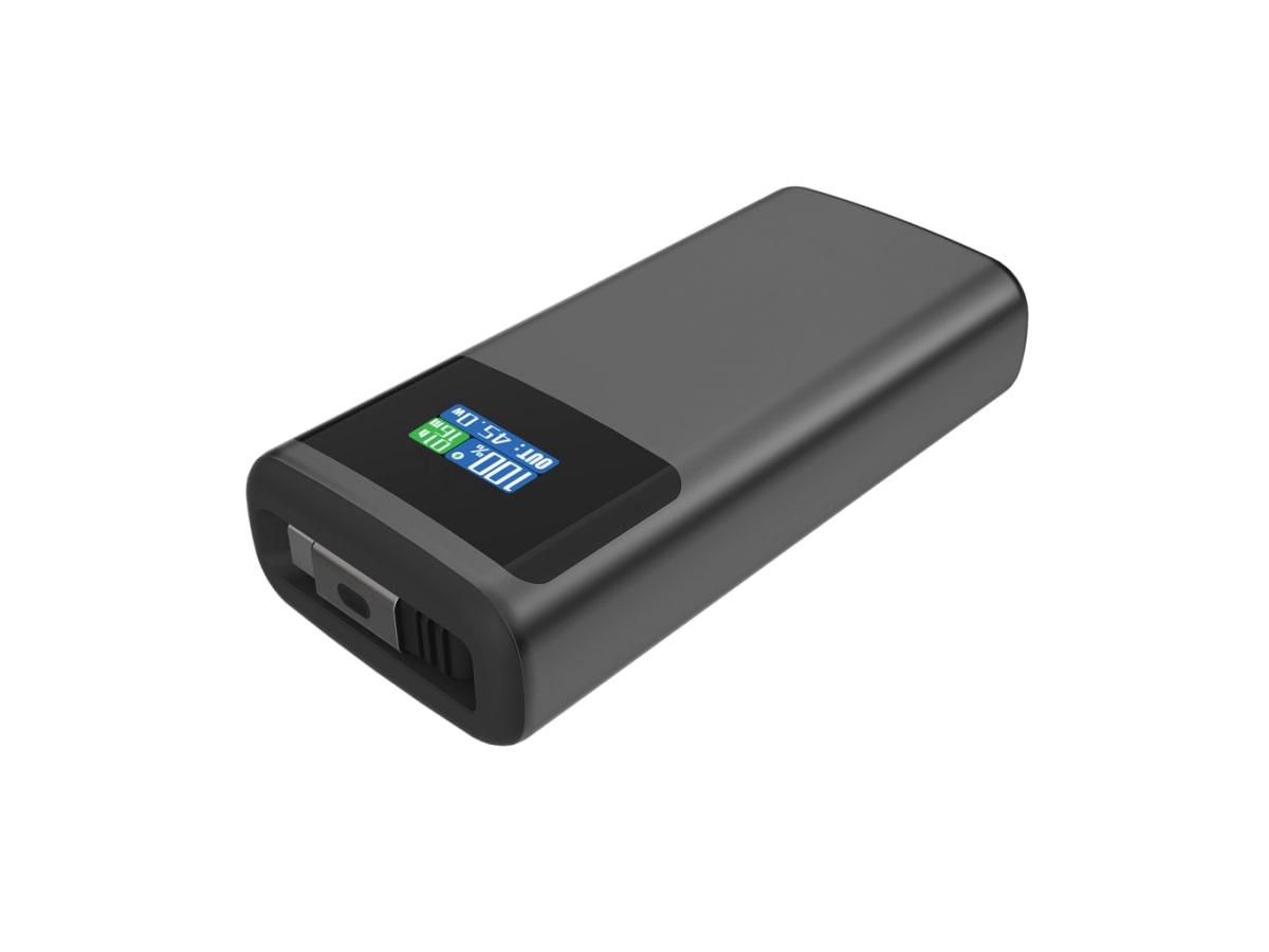 Quantum RCS ultrasnabb PD45W 10.000mAh powerbank med display