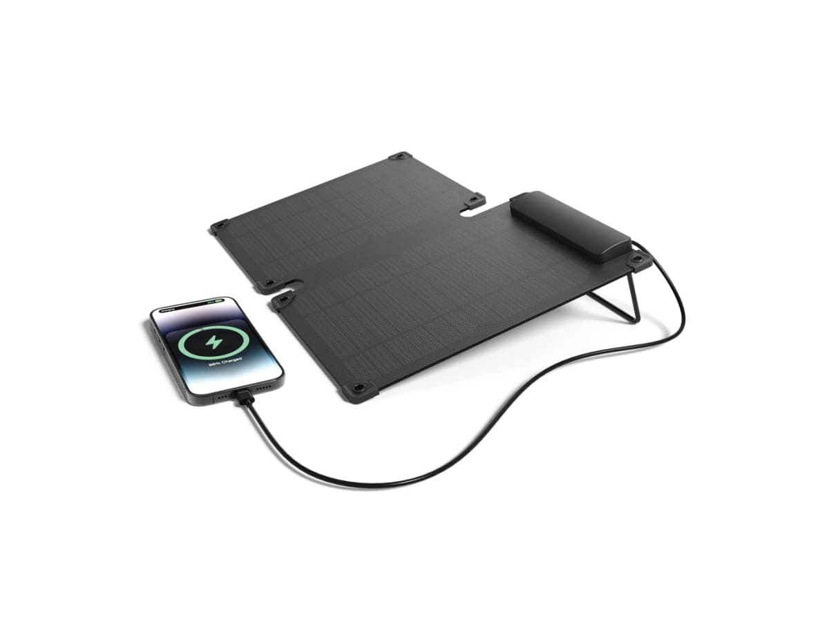 Solarpulse 10W bärbar solcellspanel rplast