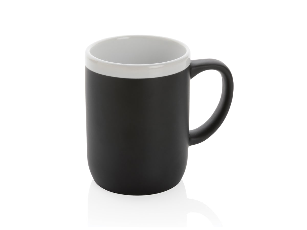 Keramikmugg med vit kant 300 ml