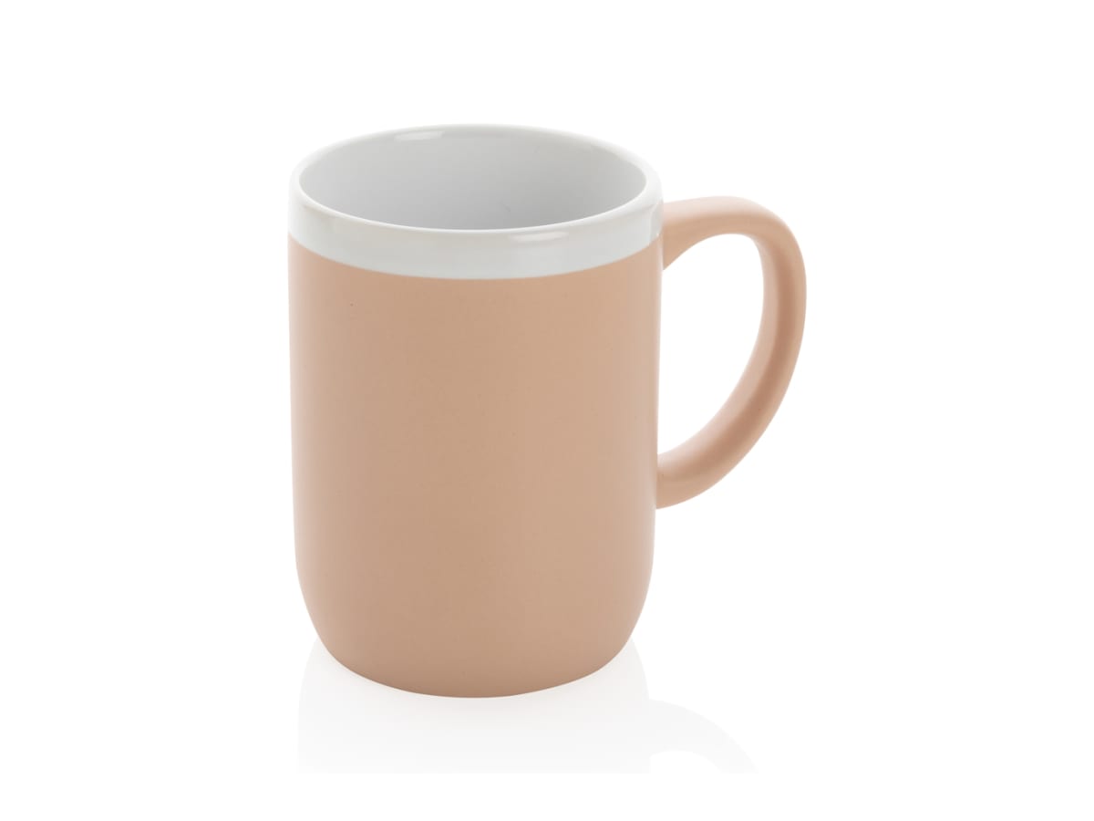 Keramikmugg med vit kant 300 ml