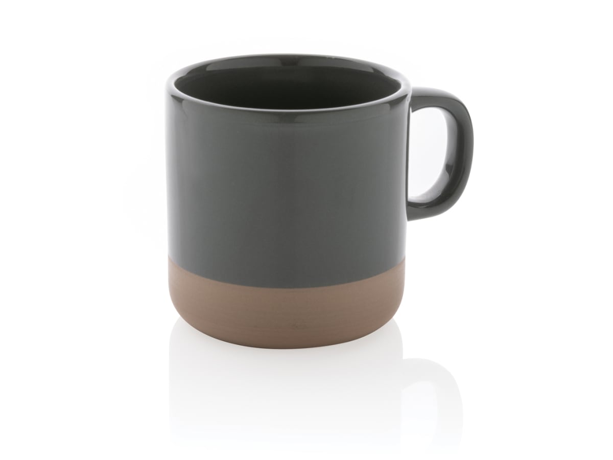 Glaserad keramikmugg 360 ml