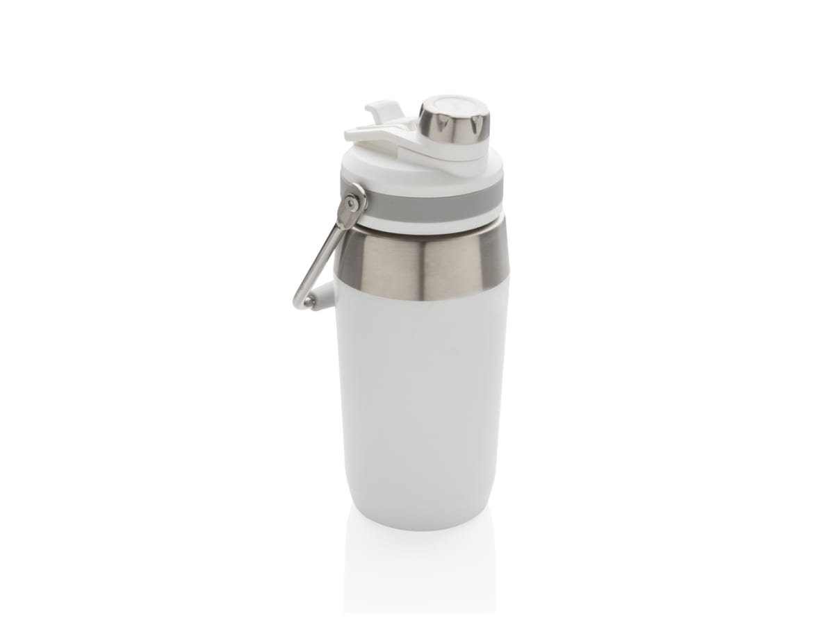 Vakuumflaska i S/S, lock med dubbelfunktion, 500ml