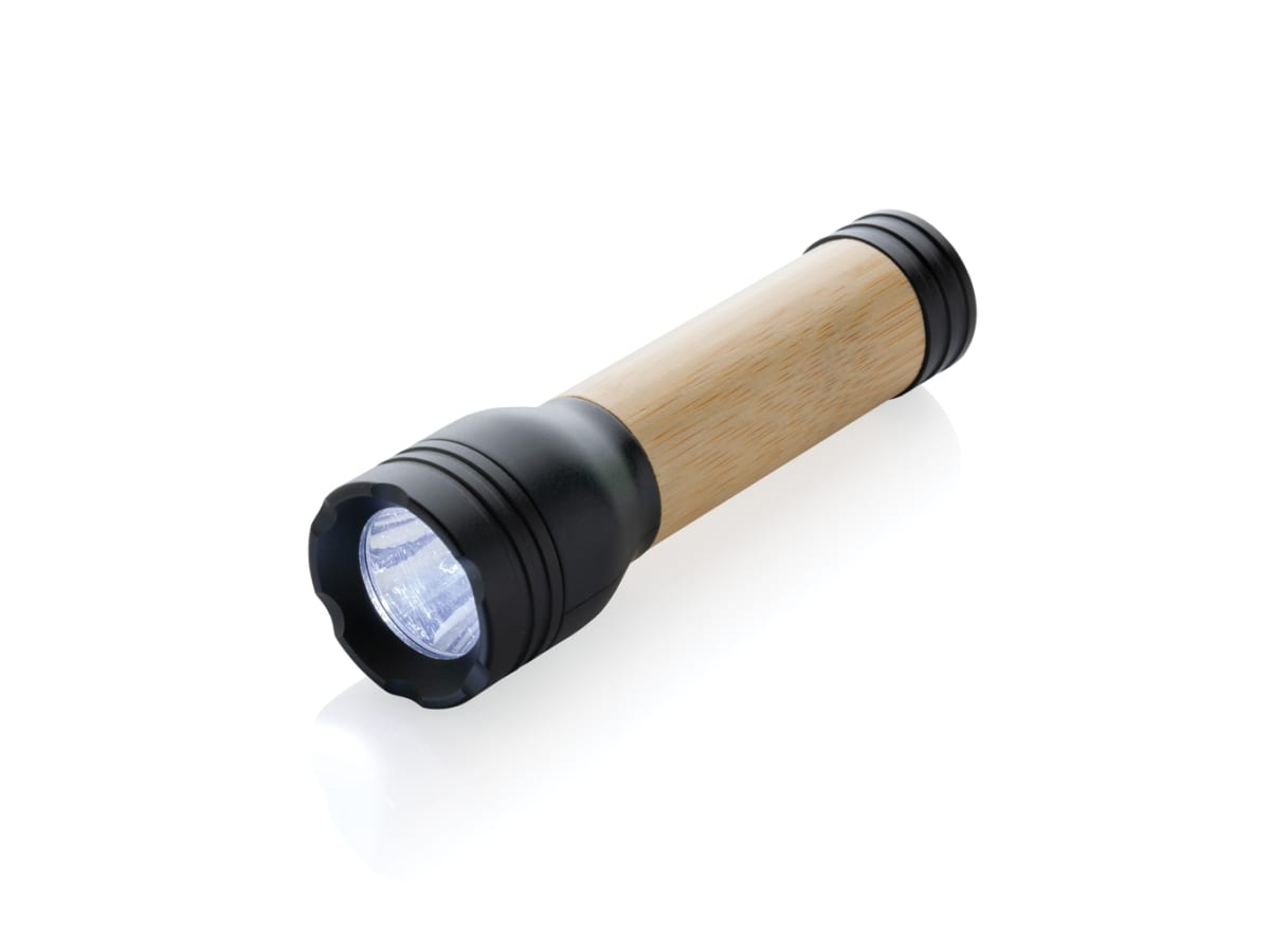 Lucid 1W ficklampa RCS certifierad återvunnen plast & bambu