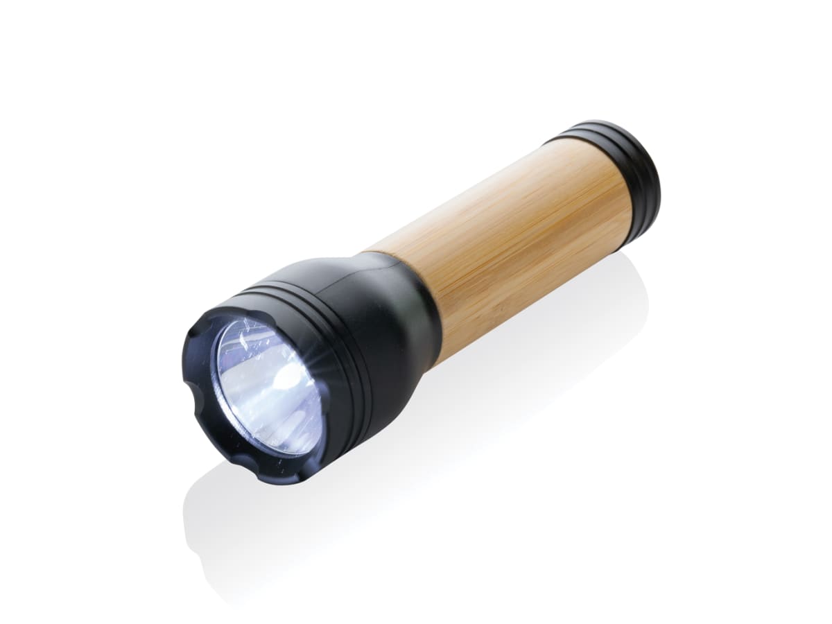Lucid 3W ficklampa RCS certifierad återvunnen plast & bambu