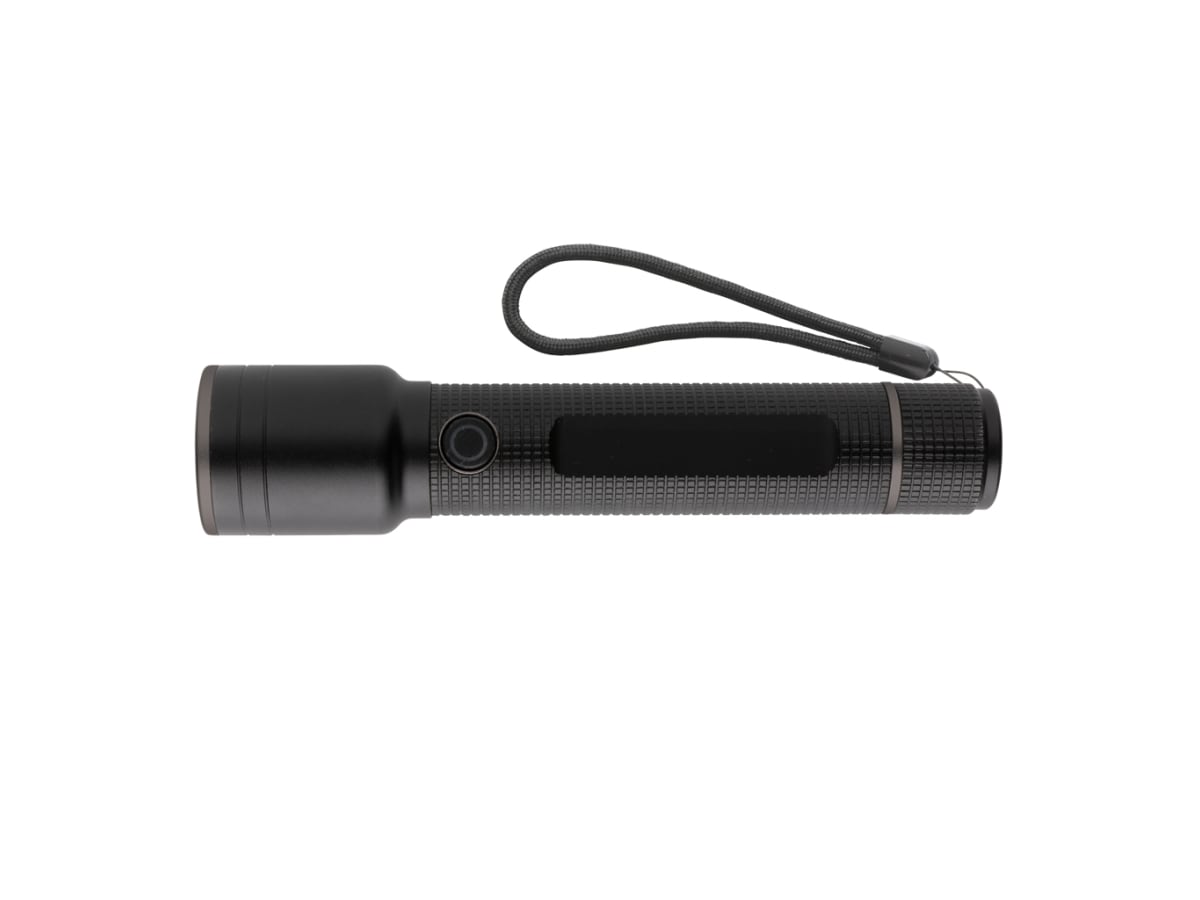 Gear X USB-återuppladdningsbar stor ficklampa RCS aluminium