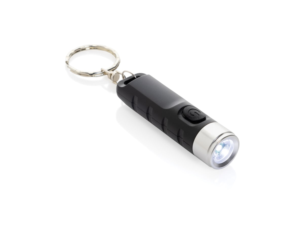Globix RCS USB-laddningsbar nyckelringslampa